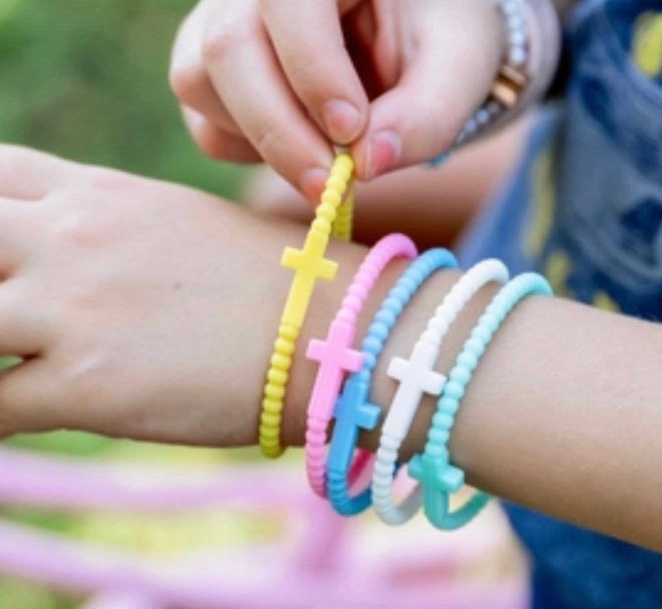 Single Jesus Bracelets•Kids