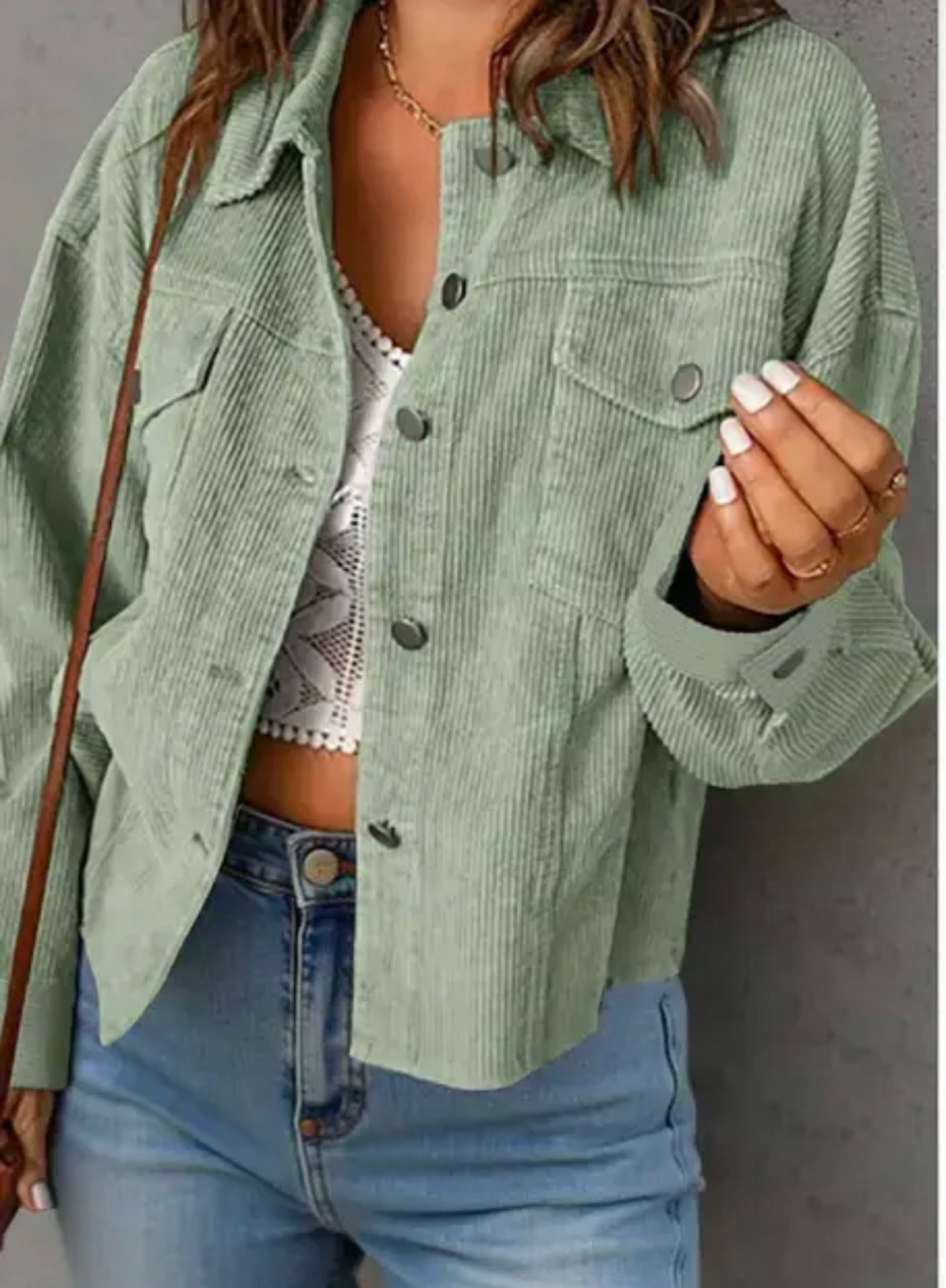 Lucy Shacket- Olive Green
